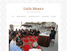 Tablet Screenshot of littlemunas.com